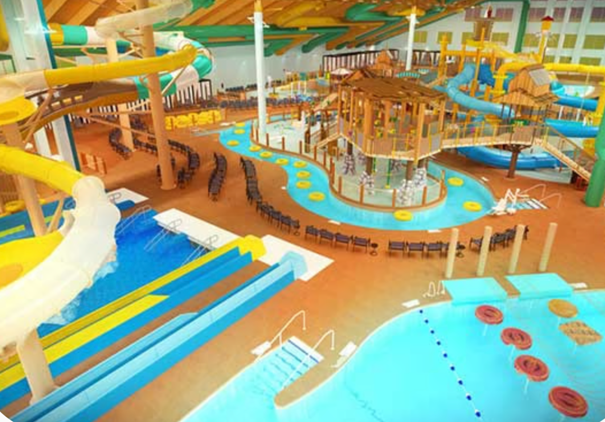 Grand opening of Texas waterpark descends into chaos as workers